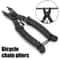 Bike Chain Pliers Repair Tool AntiSlip Quick Release Link Remover For Mountain Road Bikes 0