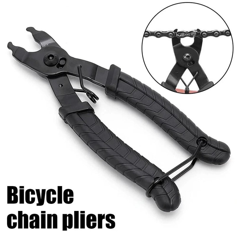 Bike Chain Pliers Repair Tool AntiSlip Quick Release Link Remover For Mountain Road Bikes 0