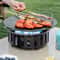 7Core HighPower Camping Stove 19800W Portable Windproof Gas Burner With Electronic Ignition 4