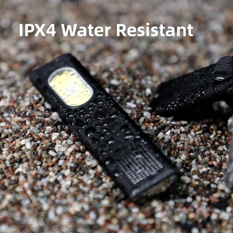 LED Keychain Flashlight USBC Rechargeable 600Lm Magnetic Mini Torch Waterproof Pocket Lantern 4