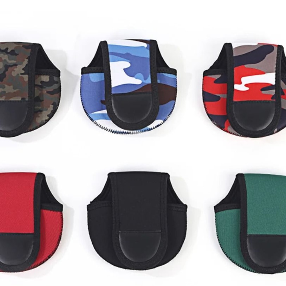 Universal Fishing Reel Bag Nylon Protective Cover Pouch For Baitcasting Spinning And Trolling Reel 3