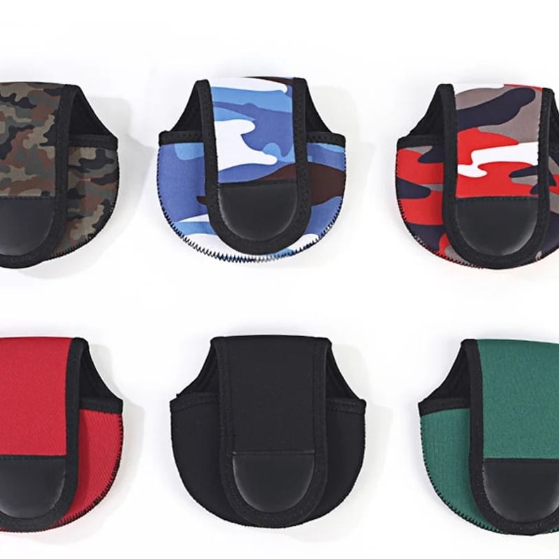 Universal Fishing Reel Bag Nylon Protective Cover Pouch For Baitcasting Spinning And Trolling Reel 3
