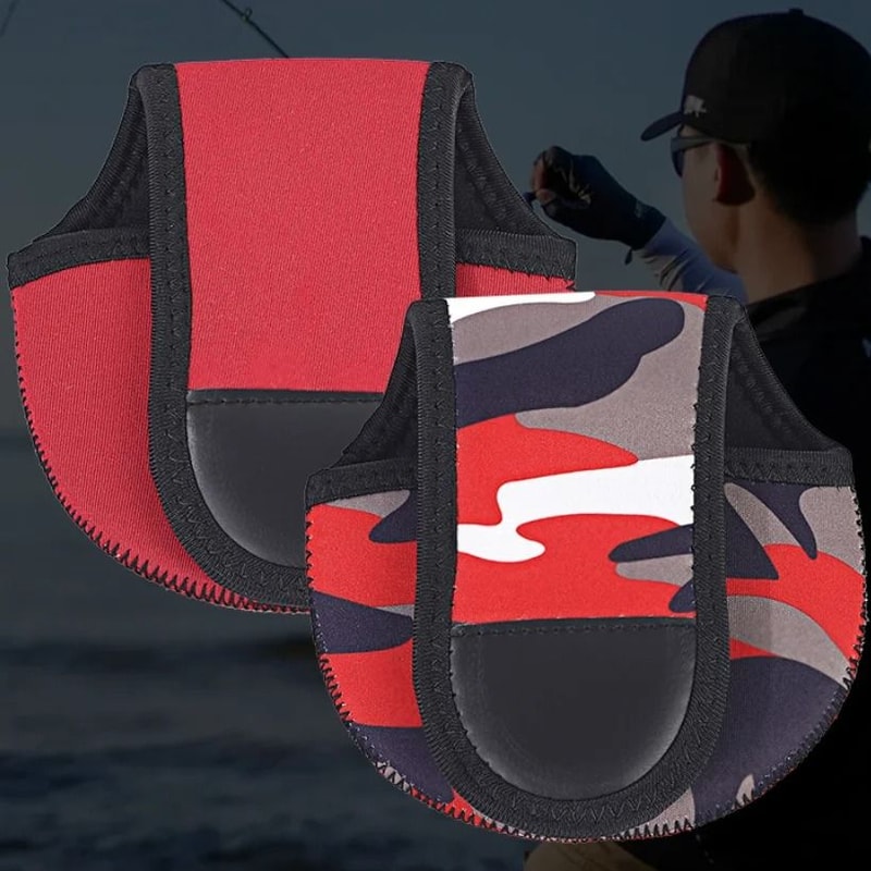 Universal Fishing Reel Bag Nylon Protective Cover Pouch For Baitcasting Spinning And Trolling Reel 4