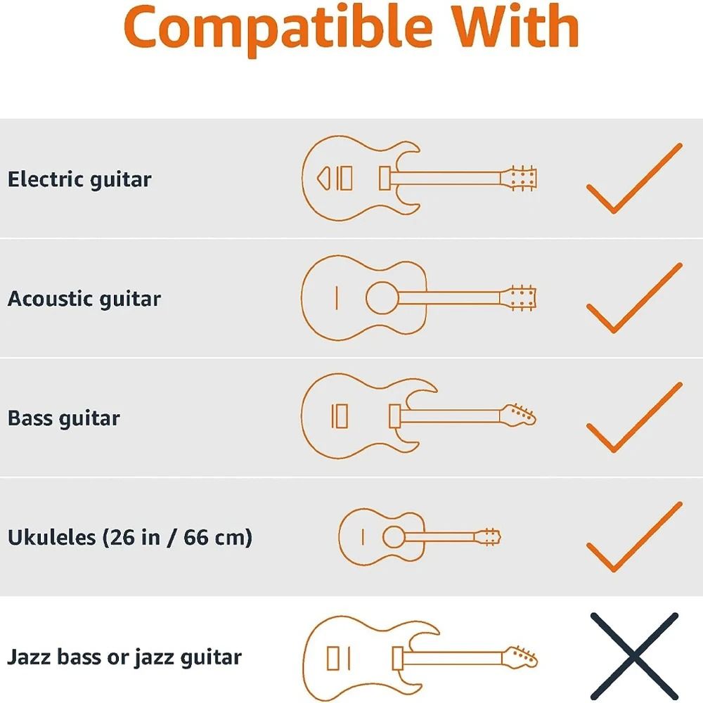 Portable Universal Guitar Stand Collapsible Tripod With Safety Lock For Travel 4