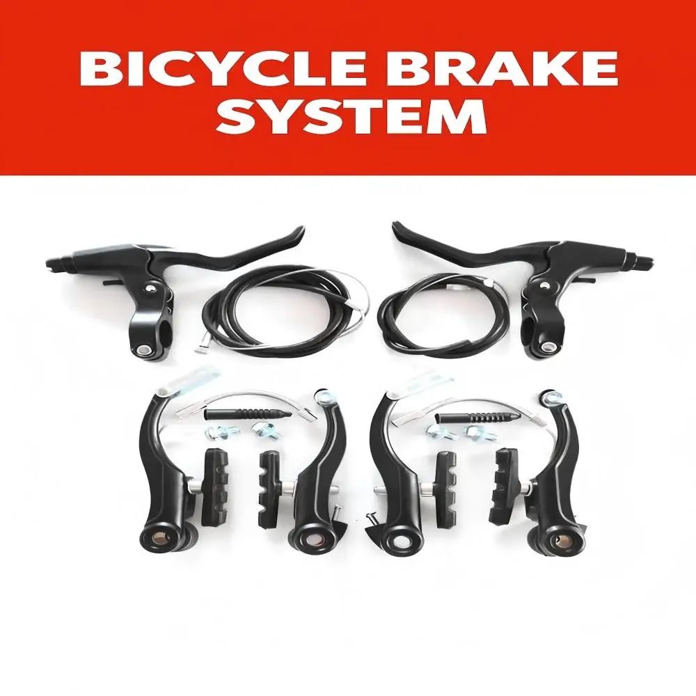 Mountain Bike VBrake Set Front Rear Aluminum Alloy Riding Accessories For Road MTB 0