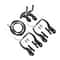 Mountain Bike VBrake Set Front Rear Aluminum Alloy Riding Accessories For Road MTB 3