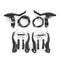 Mountain Bike VBrake Set Front Rear Aluminum Alloy Riding Accessories For Road MTB 4