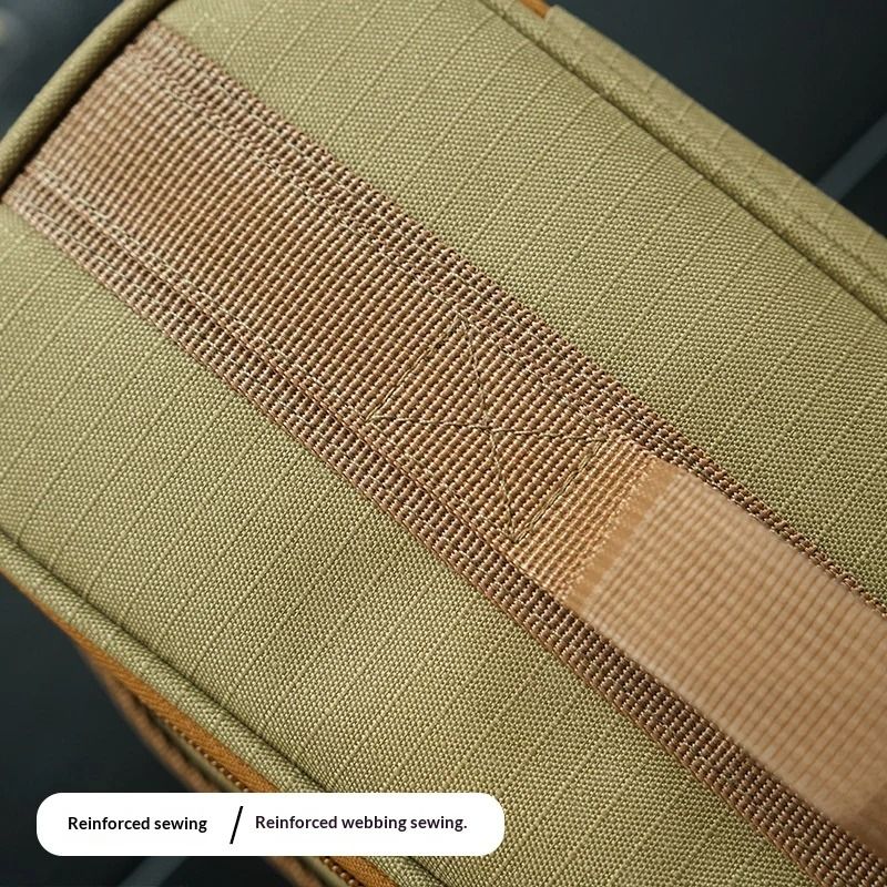 Outdoor MultiFunctional Tableware Storage Bag Portable Oxford Cloth Organizer For Camping Picnics 2