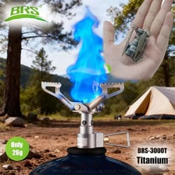 brs-3000t mini titanium camping stove – ultralight 26g pocket furnace for hiking & survival