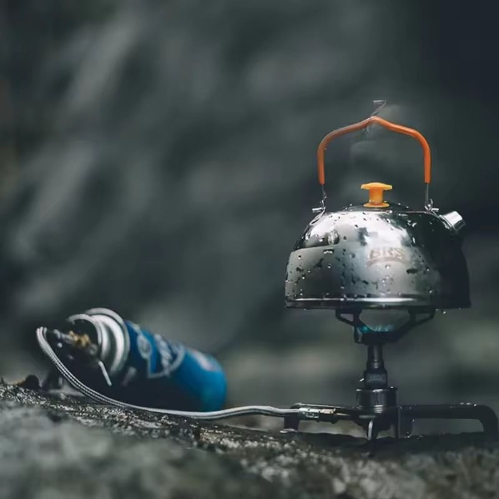 BRS3000T Mini Titanium Camping Stove Ultralight 26g Pocket Furnace For Hiking Survival 5