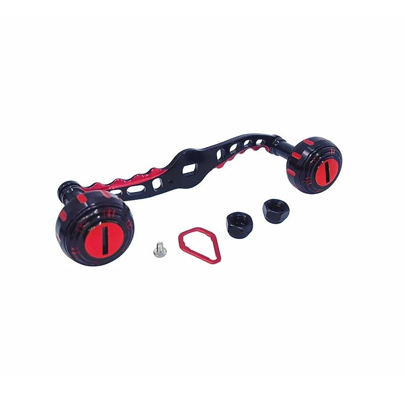 Lightweight Carbon Fiber Baitcasting Reel Handle Upgrade Kit Metal EVA Knobs For Spinning Rod Modi 8