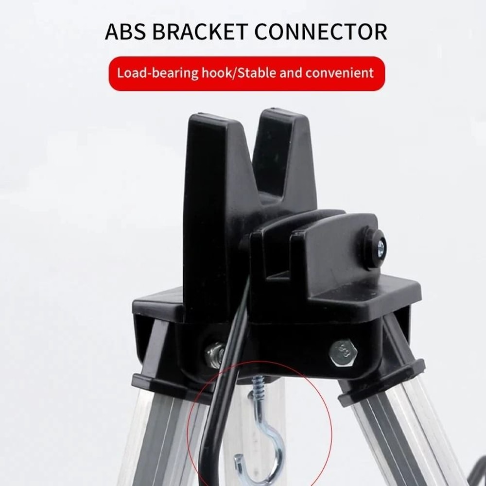 Telescopic Fishing Rod Tripod Stand CorrosionResistant Aluminum Sea Pole Support Frame 4