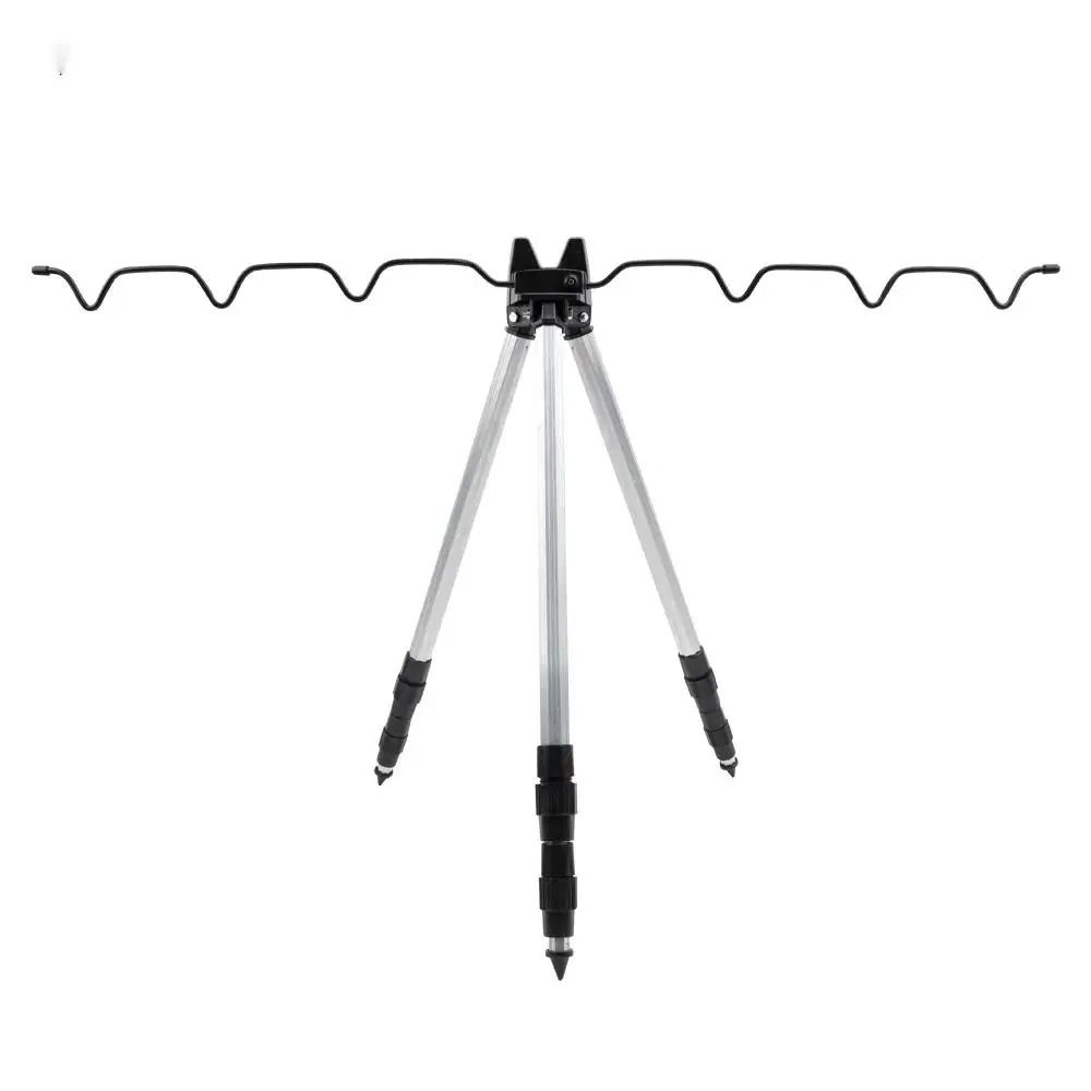 Telescopic Fishing Rod Tripod Stand CorrosionResistant Aluminum Sea Pole Support Frame 7
