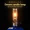 BRS55 Dreamlike Candlelight Lamp Windproof Gas Candle For Tent Lighting Outdoor Camping 3