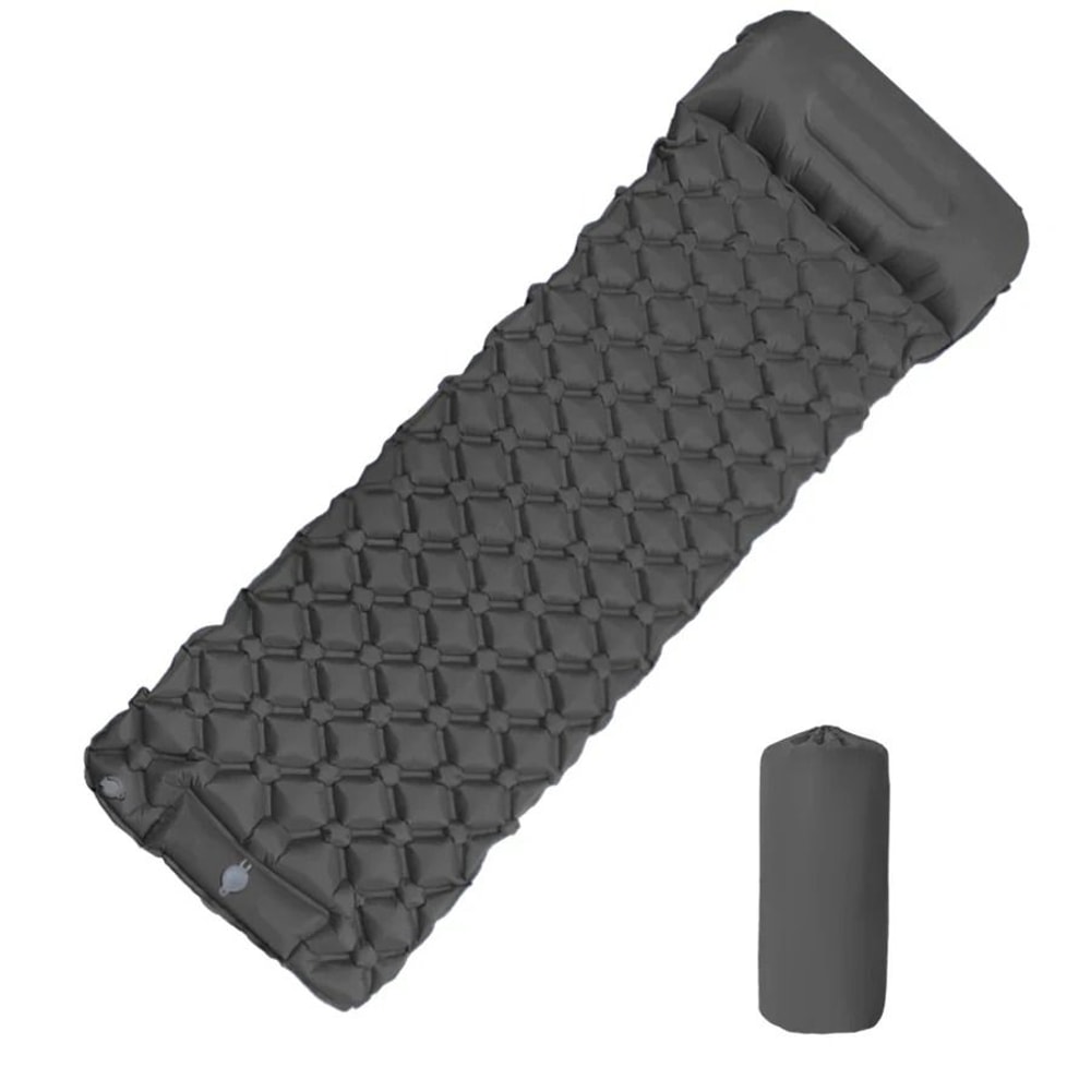 Ultralight Outdoor Camping Air Mattress Portable Inflatable Sleeping Pad With Builtin Pump Pillow 8