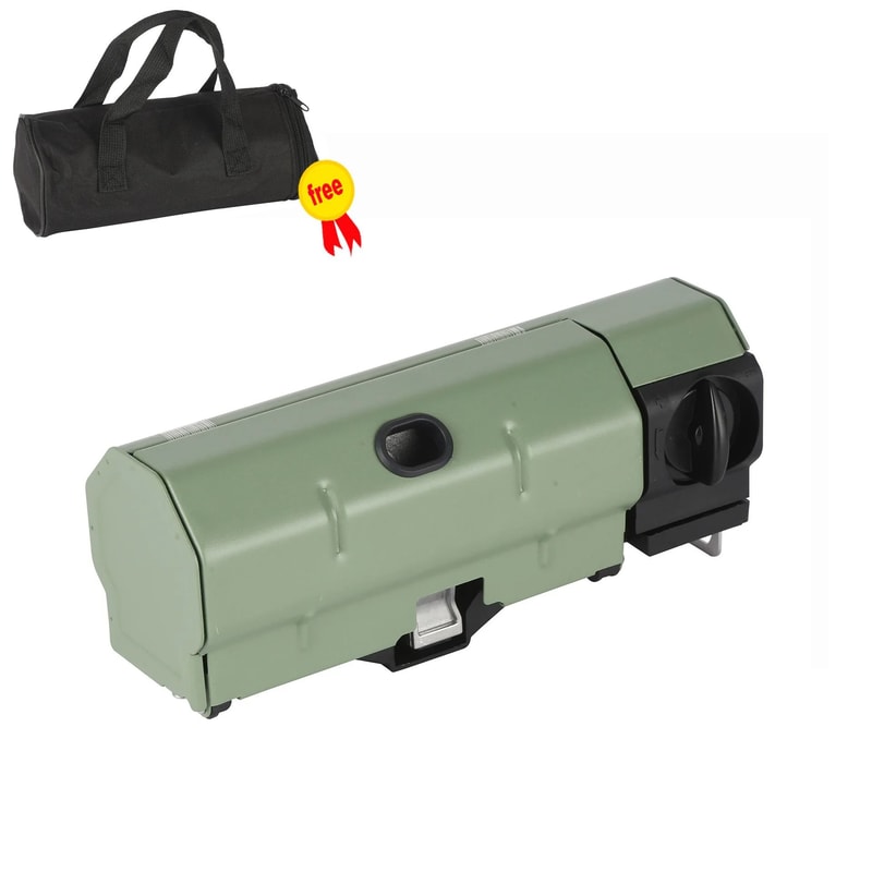 Portable Folding Gas Stove 2600W Camping Hiking Cassette Burner For Outdoor BBQ And Travel 4