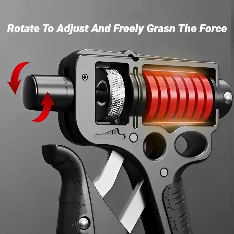 Adjustable Hand Grip Strengthener Professional 5165 Kg Heavy Gripper For Forearm Finger Strength 1