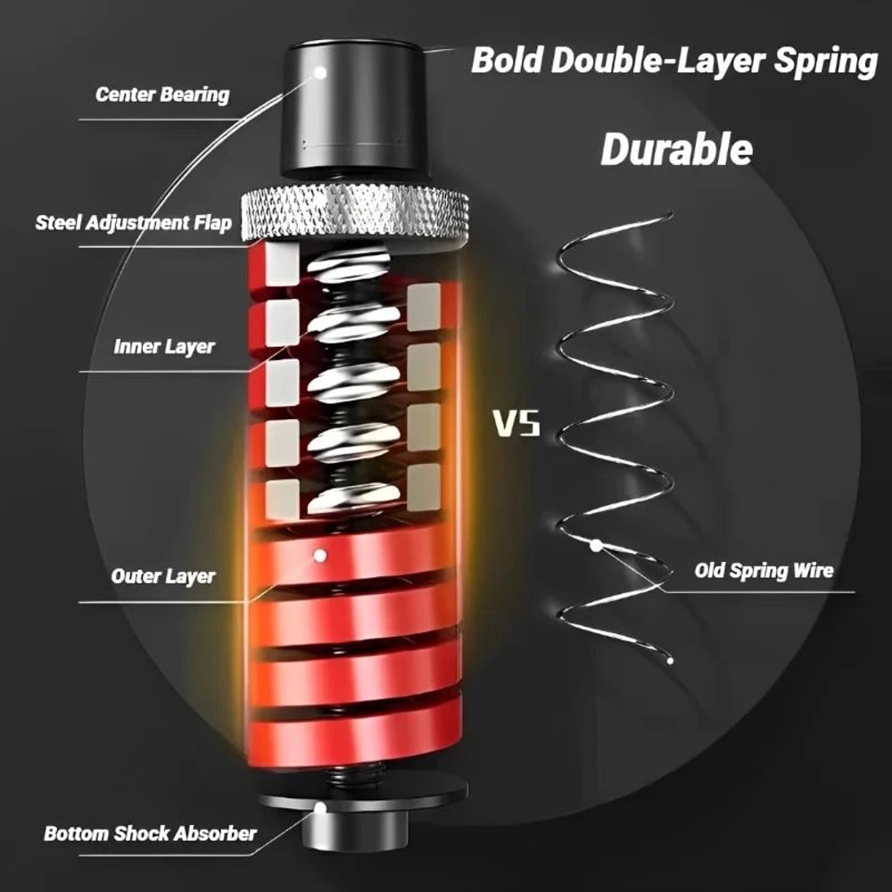 Adjustable Hand Grip Strengthener Professional 5165 Kg Heavy Gripper For Forearm Finger Strength 4