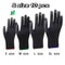10 Pairs Durable Safety PU Gloves AntiSlip ESD Protected Work Gloves For Gardening Woodworking 5