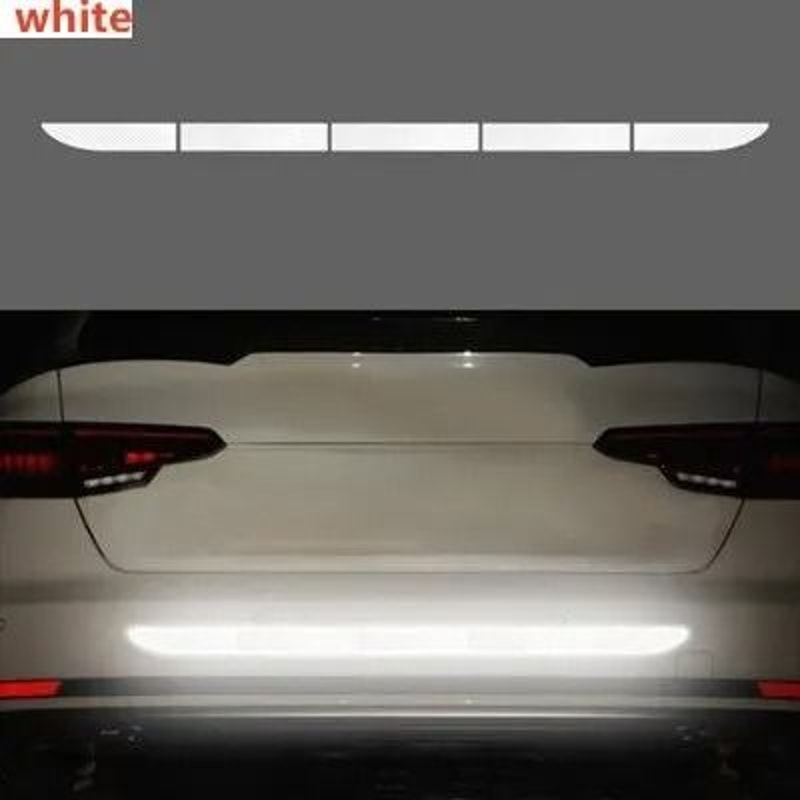 Reflective Car Decal Safety Warning Strips Universal AntiCollision Night Reflector Tape For Vehicl 7