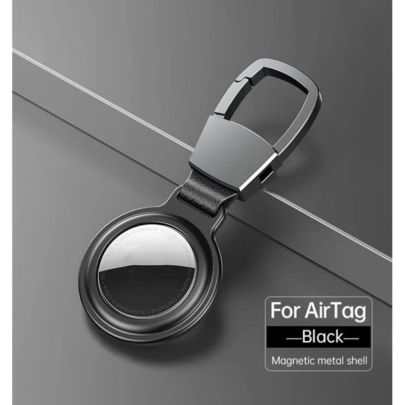 Magnetic Metal Protective Case For Apple AirTag HeavyDuty Keychain Bumper Locator Sleeve 6