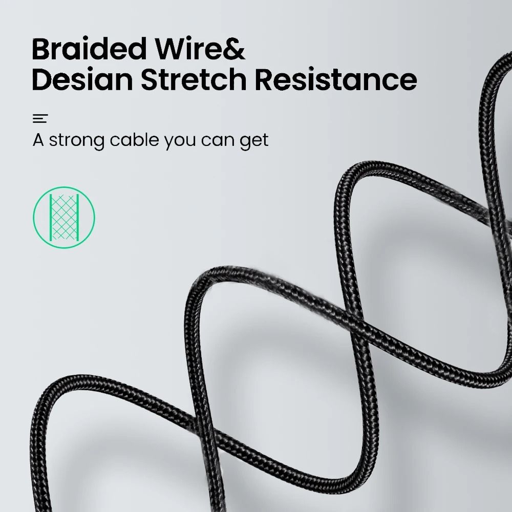 USBC To USBB 20 Braided Printer Cable HighSpeed Scanner Cord For HP Canon Epson MacBook 4