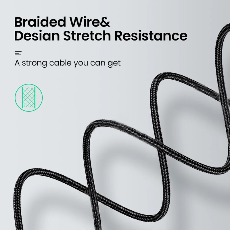 USBC To USBB 20 Braided Printer Cable HighSpeed Scanner Cord For HP Canon Epson MacBook 4