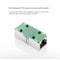 RJ45 Ethernet Coupler Extender Female To Female Cat5Cat6 Connector Adapter For Networking 4
