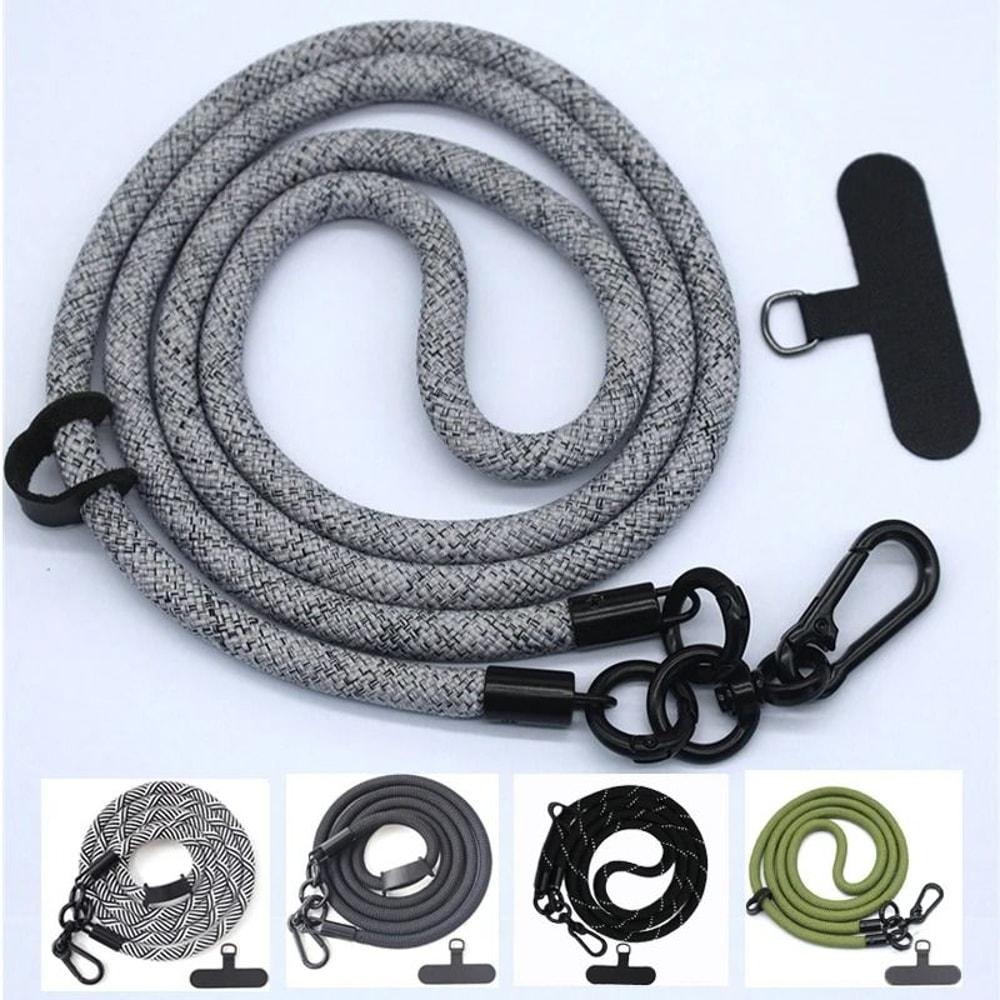Long Adjustable Universal Mobile Phone Lanyard Crossbody Shoulder Strap Detachable AntiLost Neck 1