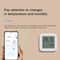 Tuya Smart Temperature Humidity Sensor Wireless BT 50 Indoor Hygrometer For Home Automation 1