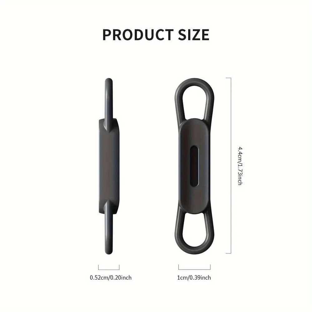 6Piece Magnetic Pencil Holder Set Multifunction Silicone Pen Clips For Tablets Office Organizatio 4