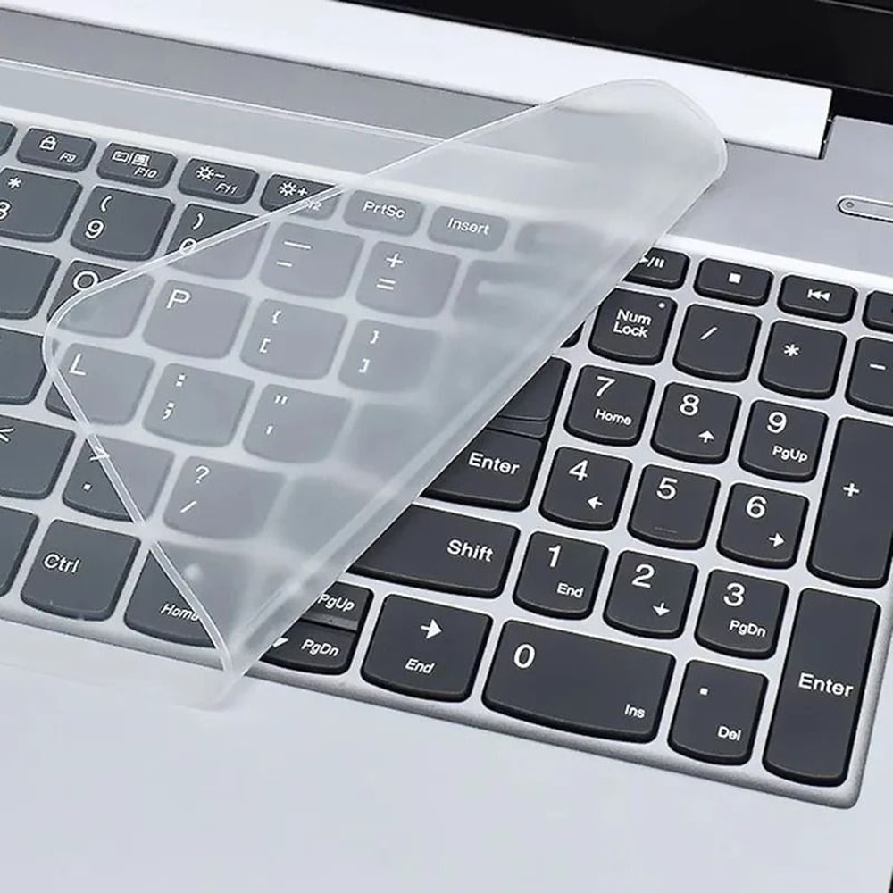 Universal Clear Keyboard Cover UltraThin Silicone Dustproof Protector For 1317 Inch Laptops 0