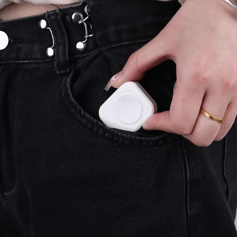 Portable DualInterface Magnetic Wireless Charger For Apple Watch Series 91 Ultra 5