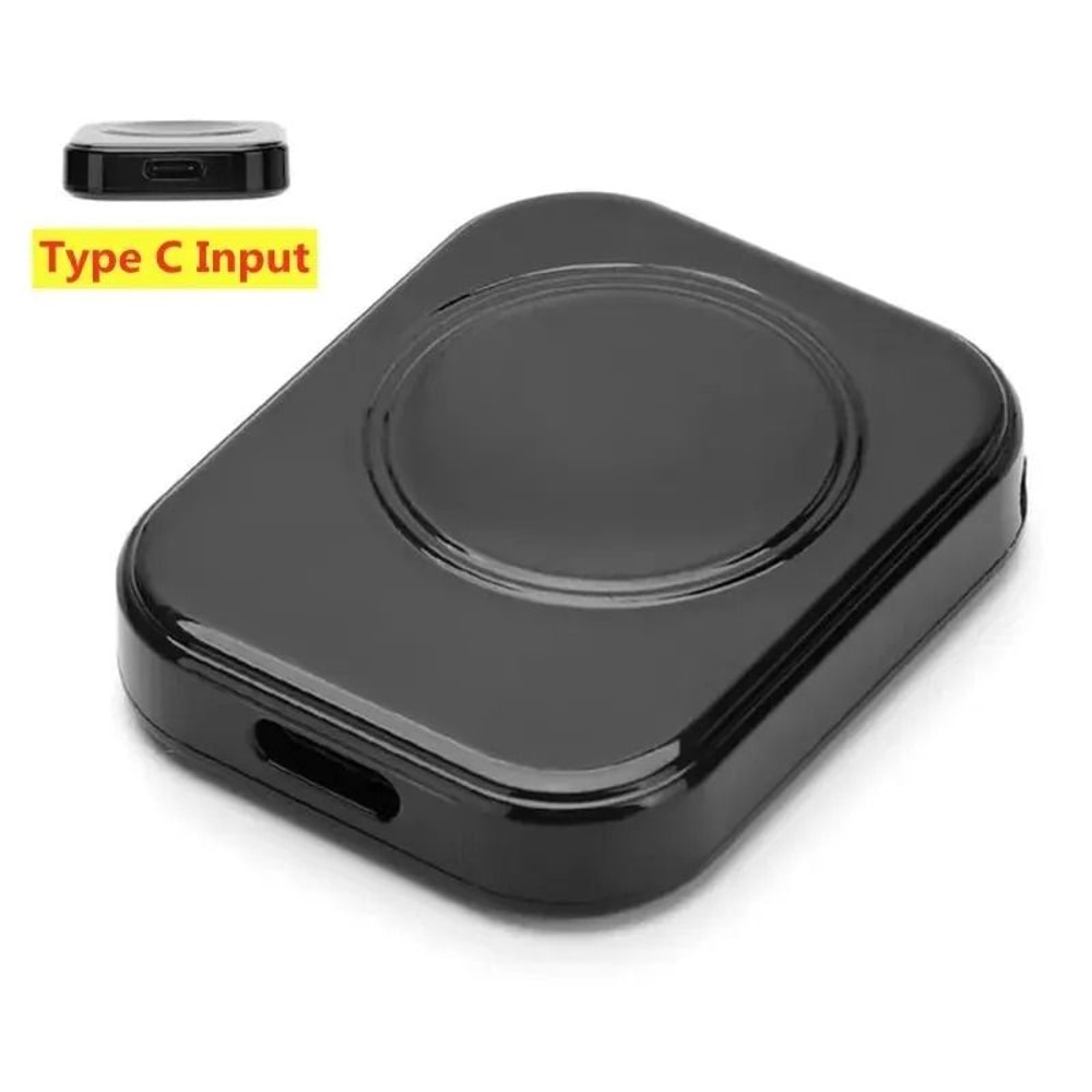 Portable DualInterface Magnetic Wireless Charger For Apple Watch Series 91 Ultra 6