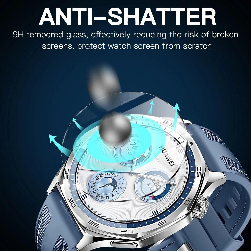 Full Screen Protector For Huawei Watch GT5 Series HD Tempered Glass Film For GT5 GT5 Pro 464241mm 4