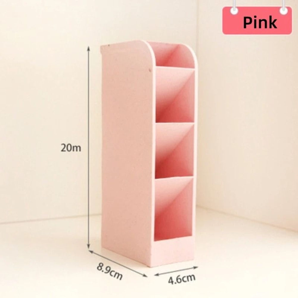 Creative MultiFunctional Desktop Storage Diagonal MultiLayer Pen Cosmetic Brush Holder 7