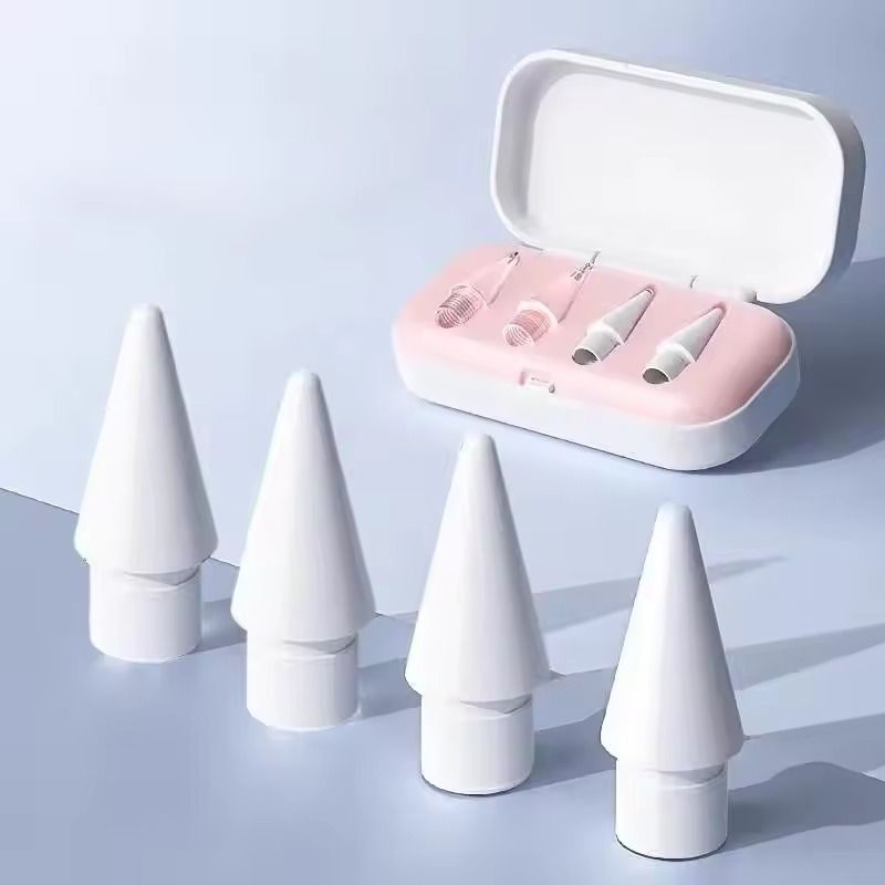 Clear Replacement Pen Tips For Apple Pencil 1st 2nd 3rd Gen 6Piece Mute Smooth Writing Nibs 2