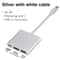 3in1 USBC Hub To 4K HDMI Adapter USB 30 60W TypeC Charging Converter For MacBook Laptops 8