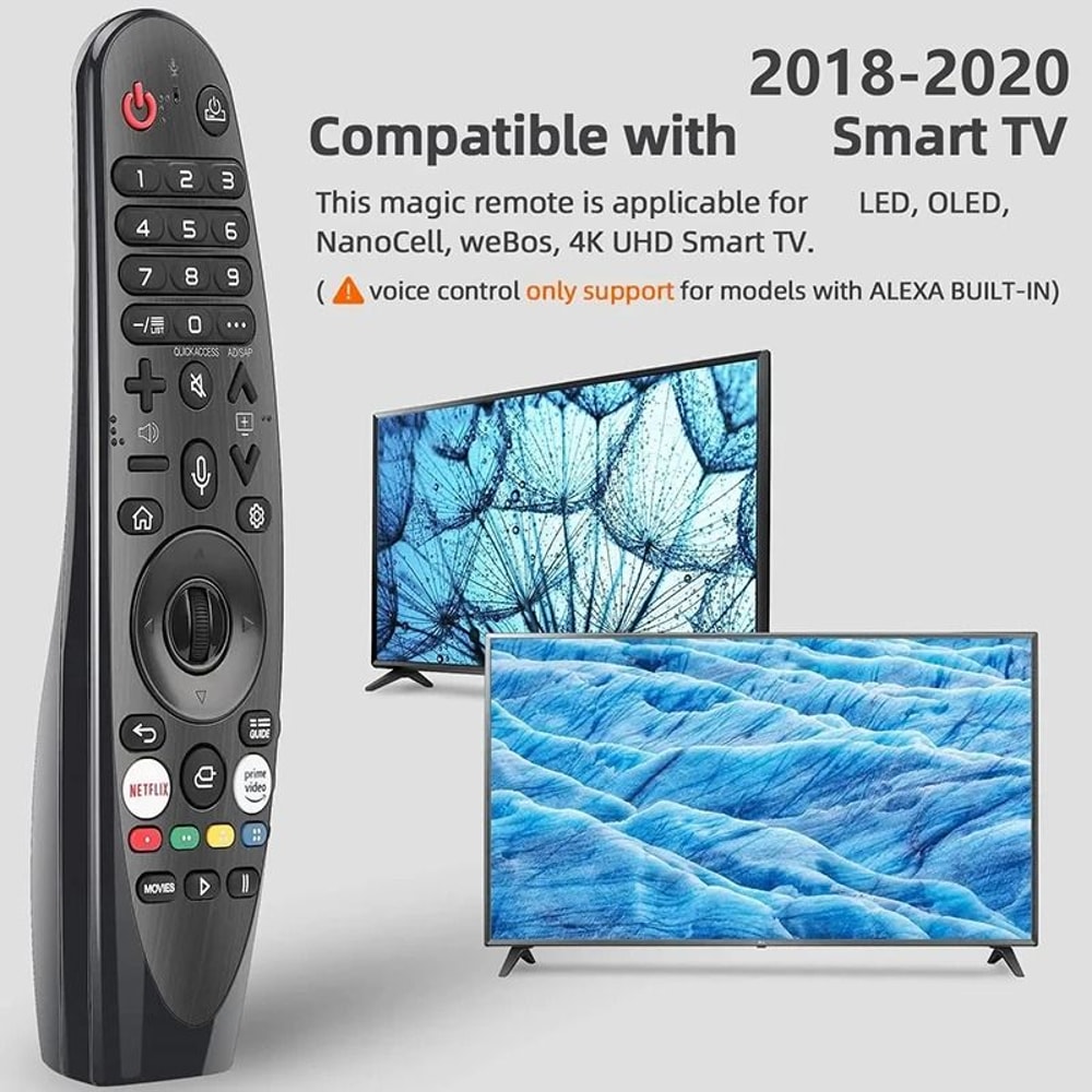 MR20GA Voice Magic Remote Replacement Smart TV Control With Pointer Voice Function For 20182020 M 1