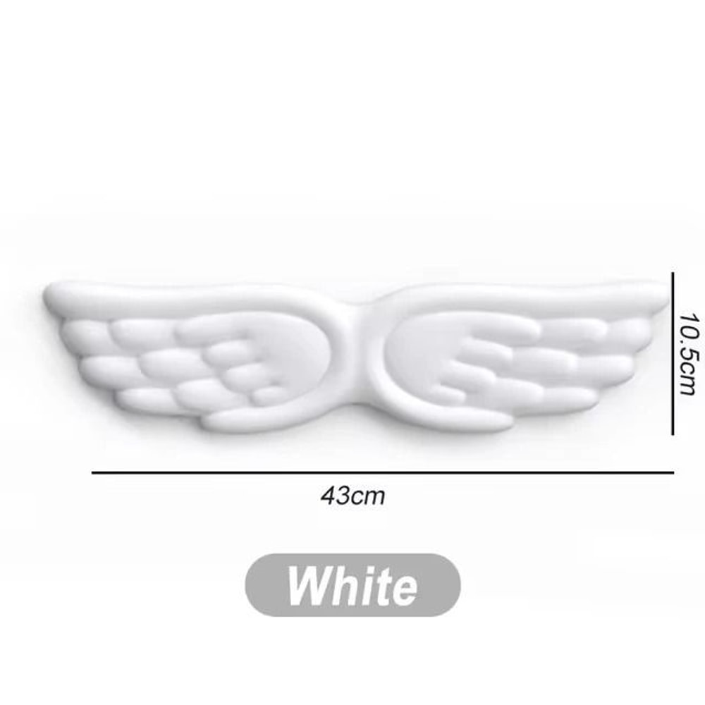Angel Wings Ergonomic Wrist Rest Set Memory Foam NonSlip Keyboard Mouse Pad For Office And Gaming 12