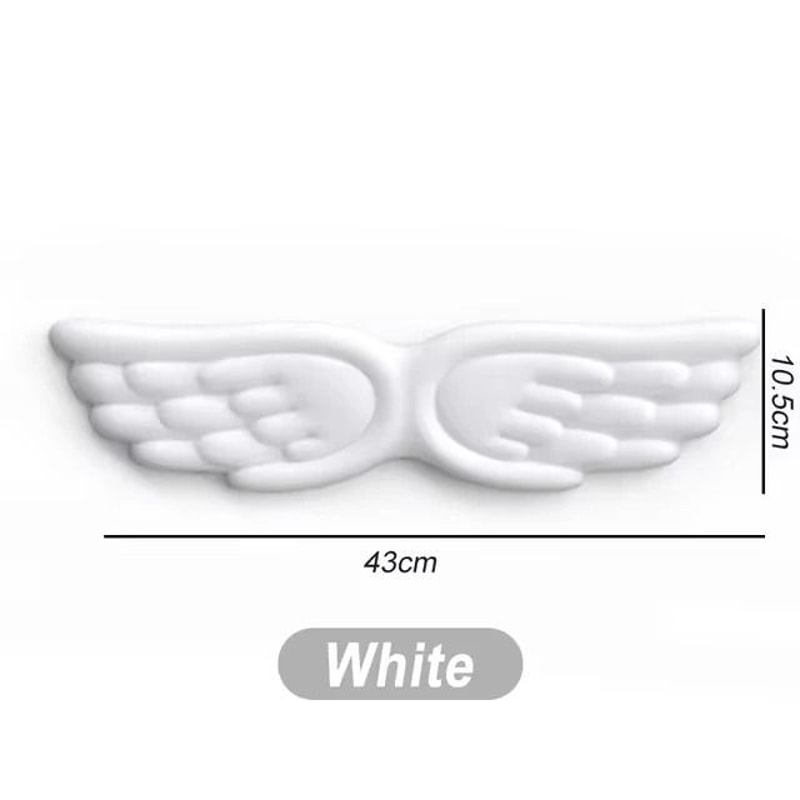 Angel Wings Ergonomic Wrist Rest Set Memory Foam NonSlip Keyboard Mouse Pad For Office And Gaming 12