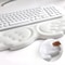 Angel Wings Ergonomic Wrist Rest Set Memory Foam NonSlip Keyboard Mouse Pad For Office And Gaming 3
