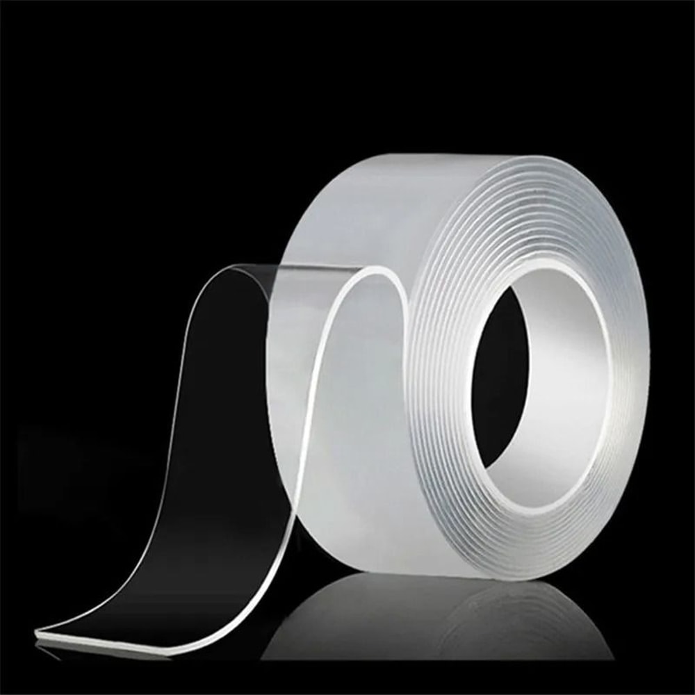 Nano Double Sided Tape Transparent Reusable Waterproof Traceless Adhesive Tape For Home Office 5