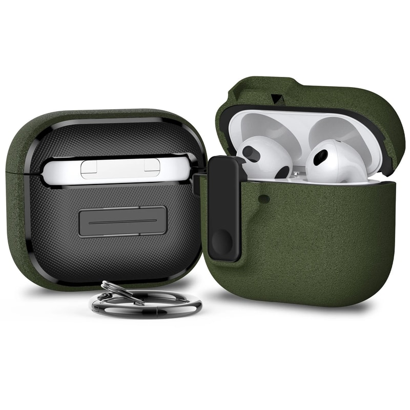 Shockproof AirPods Case With Security Lock Rugged Protection For AirPods 4 3 Pro 1st2nd Gen 4