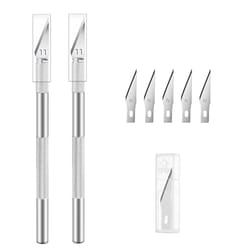 precision aluminum alloy craft knife – professional metal carving tool for model making & diy art