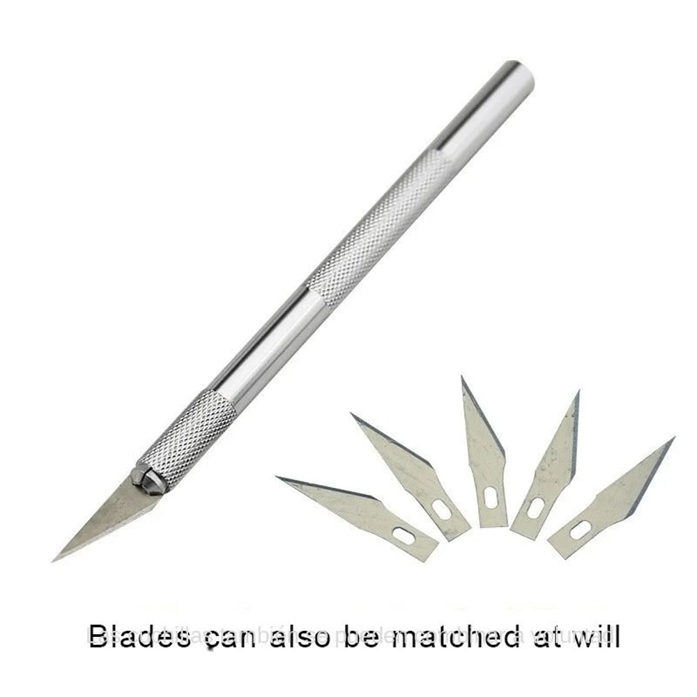 Precision Aluminum Alloy Craft Knife Professional Metal Carving Tool For Model Making DIY Art 2