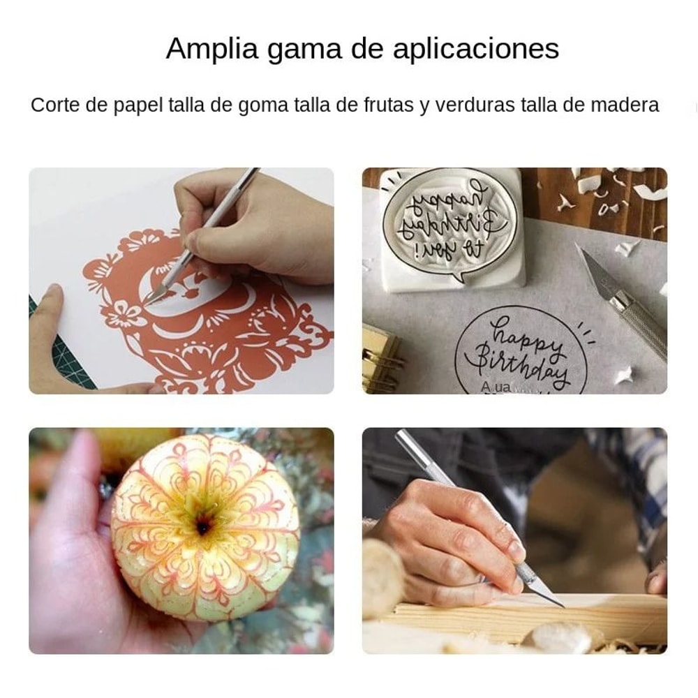 Precision Aluminum Alloy Craft Knife Professional Metal Carving Tool For Model Making DIY Art 3