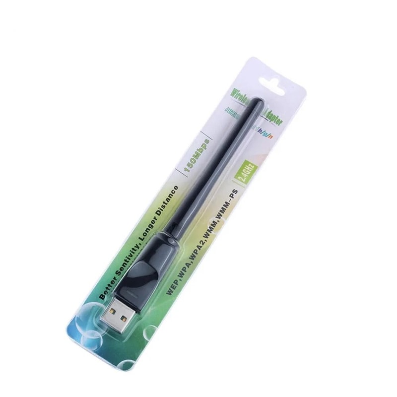 150Mbps Mini USB WiFi Adapter HighSpeed RTL8188 Wireless Network Card For PC Laptop TV Box 6