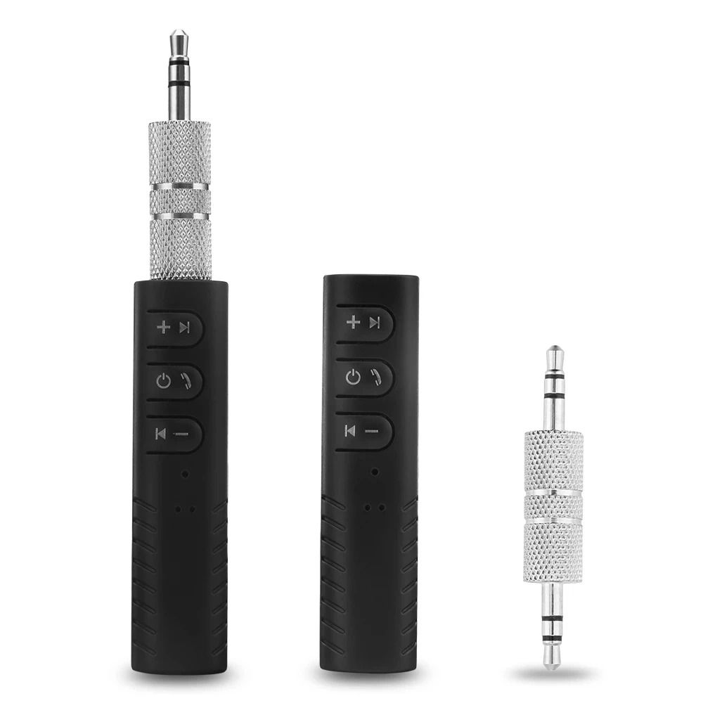 2in1 Bluetooth 50 Receiver HandsFree 35mm AUX Wireless Audio Adapter For Car Speaker Headphones 5