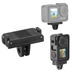 magnetic two-claw 1/4" thread adapter – universal quick-release mount for dji osmo action 5 pro/4/3